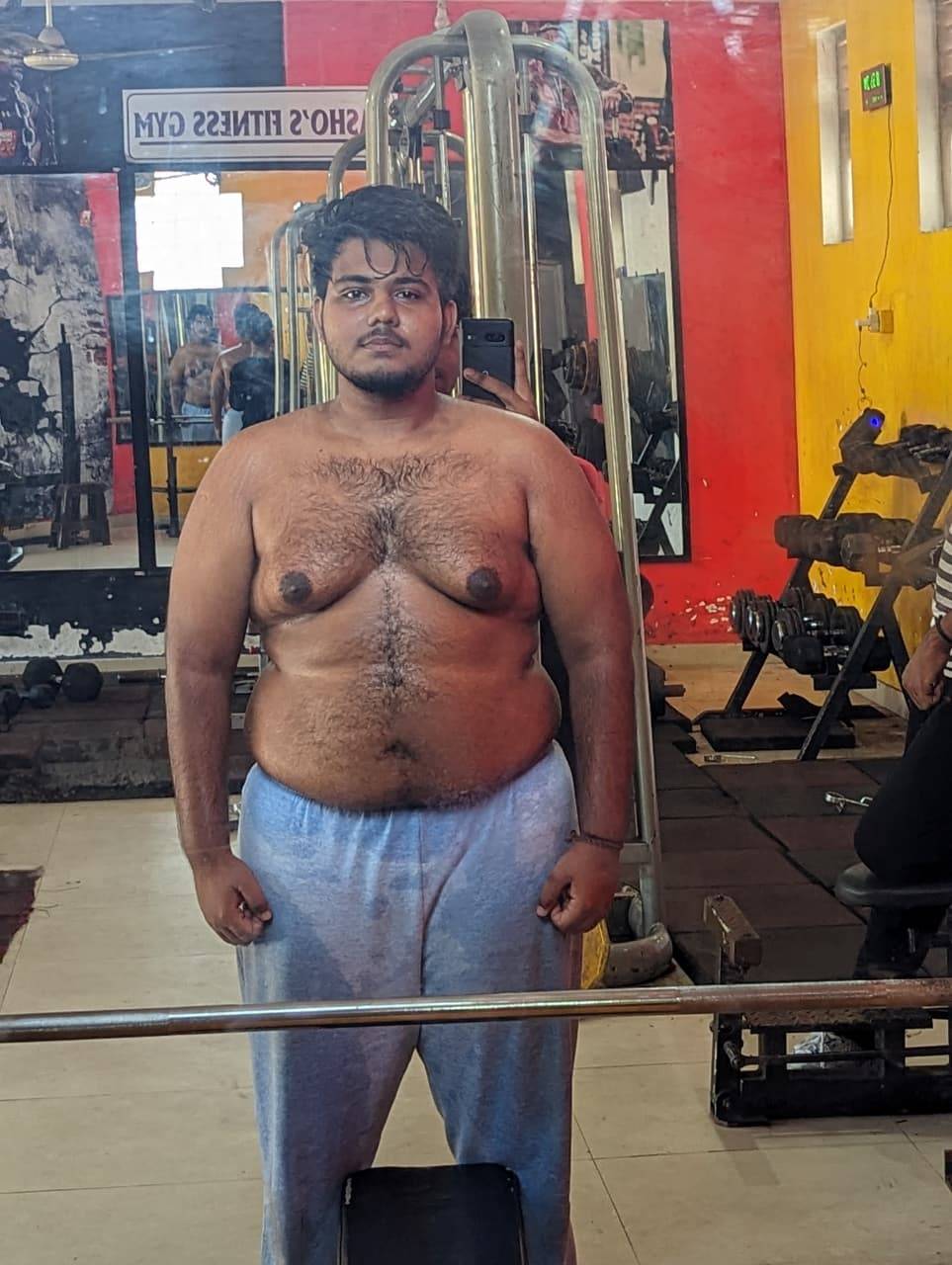 P.Arvin before transformation